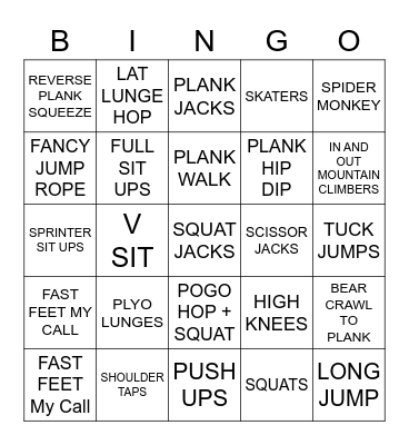 MARCH MADNESS FUN Bingo Card