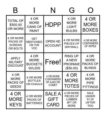 ST. PATRICK'S DAY Bingo Card