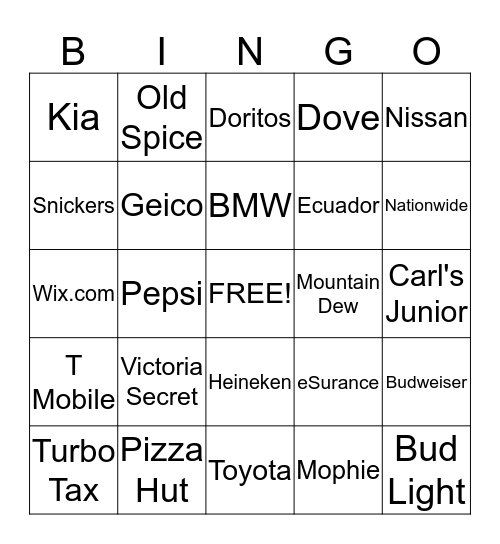 Bhalla Bingo Card