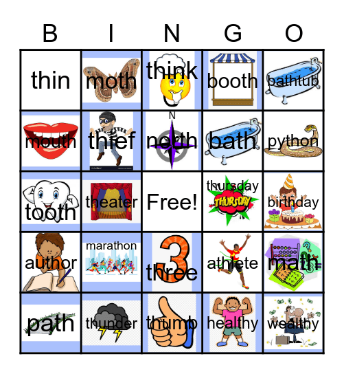 /th/ bingo Card
