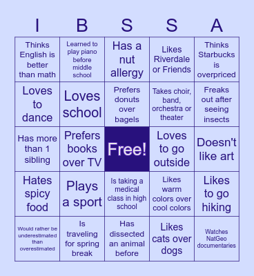 Mentorship Game Night Bingo! Bingo Card