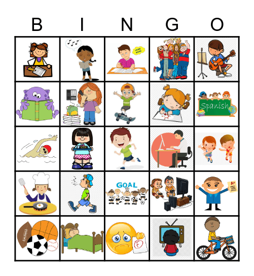 likes and dislikes Bingo Card