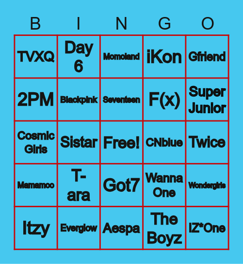 BluesnBlooms Bingo Card