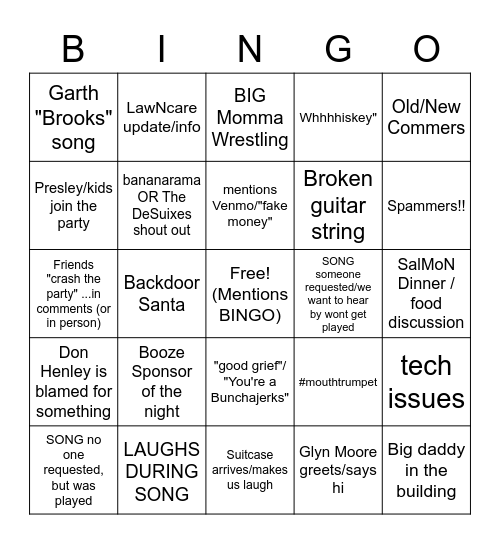 #MNQS BINGO Card