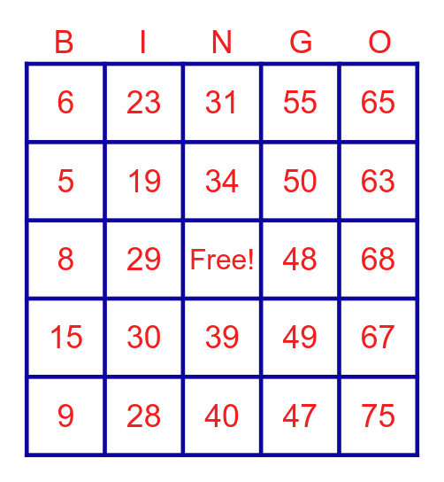 SMB People Day!!! Bingo Card