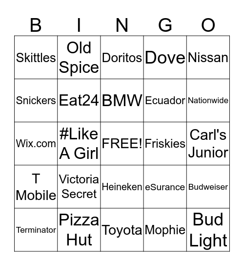 Bhalla Bingo Card