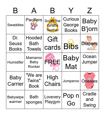 Larry and Phu Are Having TwinS! Bingo Card