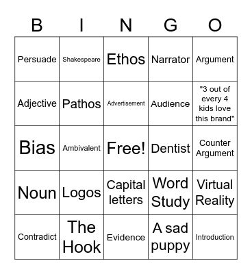 OK ELA II Bingo Card