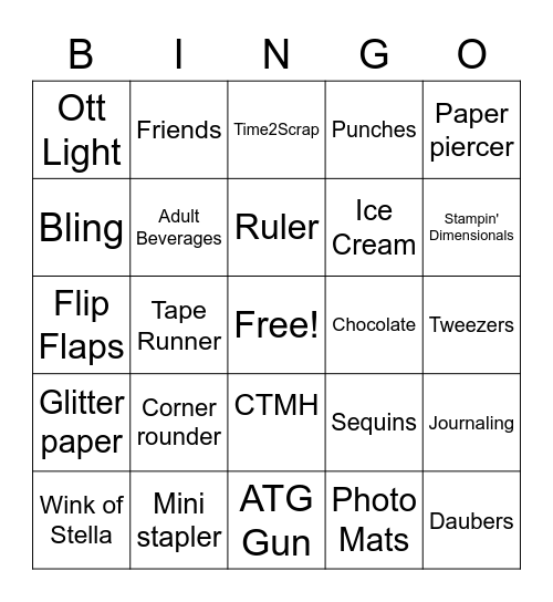 VERENA--Cool Crops March 2021 Bingo Card