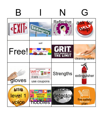 Review 3/5/21 Bingo Card