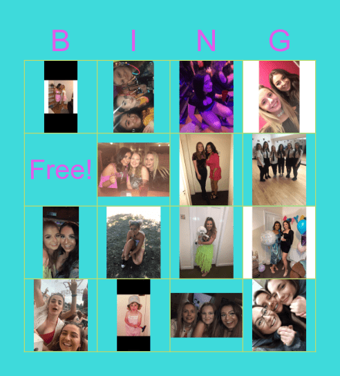 Brooke’s birthday bingo bbbbb Bingo Card