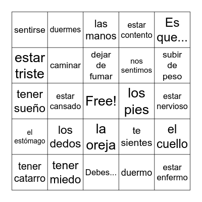 Ch7R Bingo Card