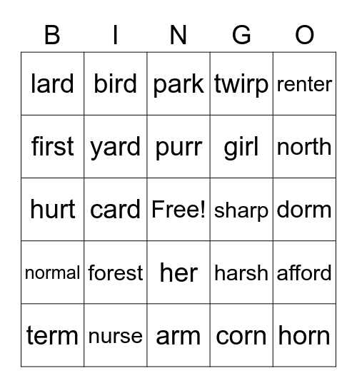 Happy Friday! Bingo Card