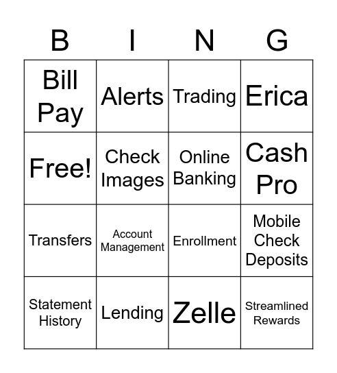 Digital Bingo! Bingo Card