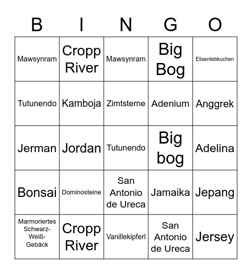 BOARD THE1️⃣9️⃣4️⃣5️⃣ Bingo Card