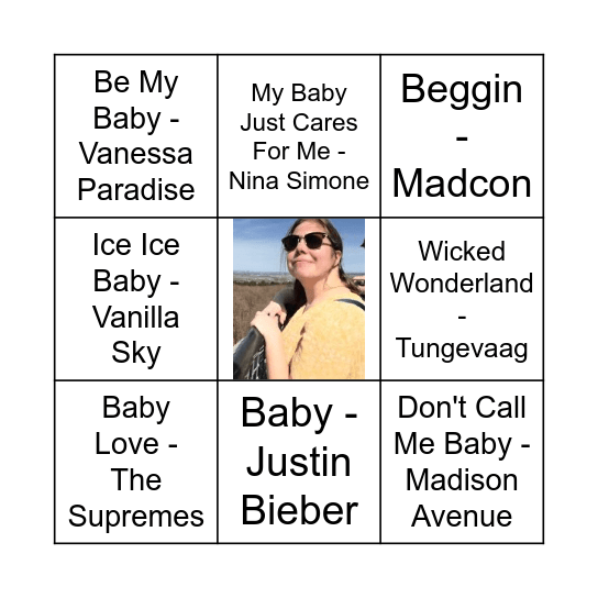 The Babyshower Bingo Card
