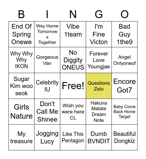 Sunshine_Stay2 Bingo Card