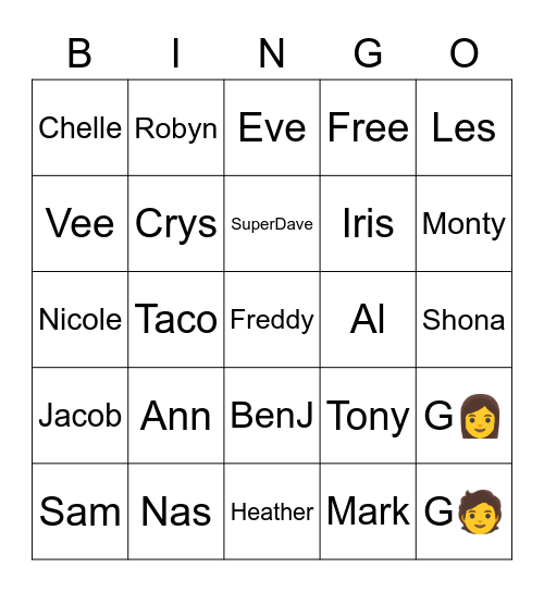 #40pluscurvysouth Bingo Card