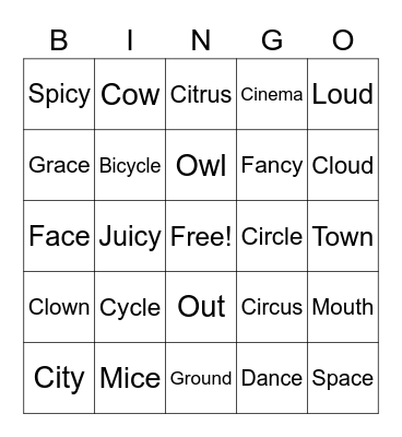 Ready to Ready review day Bingo Card