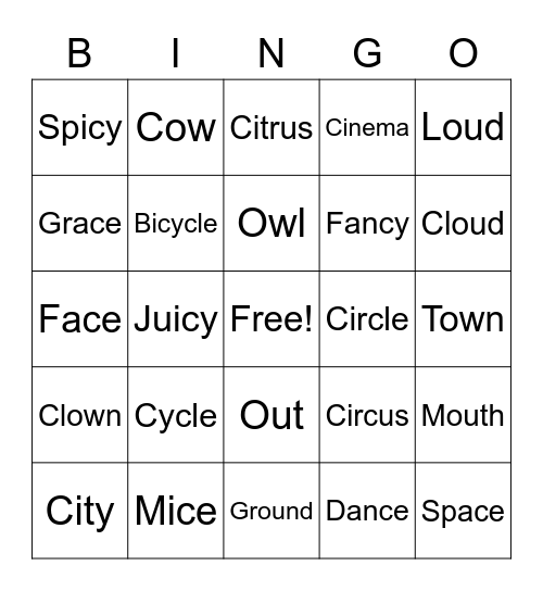 Ready to Ready review day Bingo Card