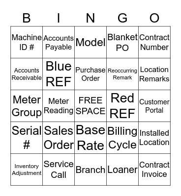 EA Bingo Card
