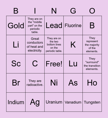 2nd group 😊 Bingo Card