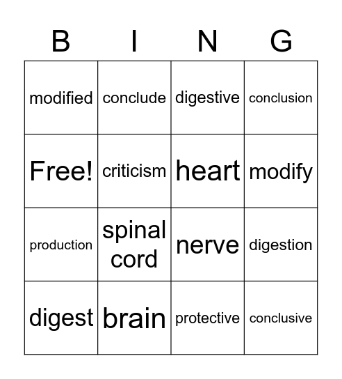 Lesson 14 SRA B2 Bingo Card