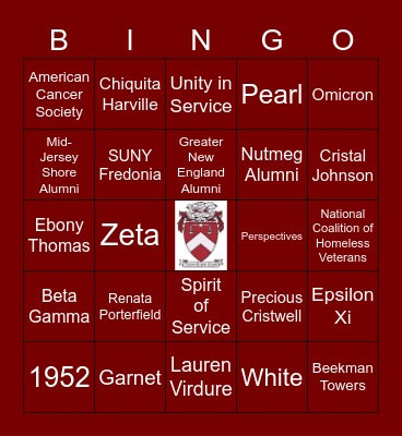 District 1 Spirit of Service Day 2021 Bingo Card