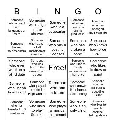 10th Annual Women's Retreat Bingo Card