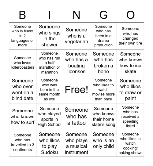 10th Annual Women's Retreat Bingo Card