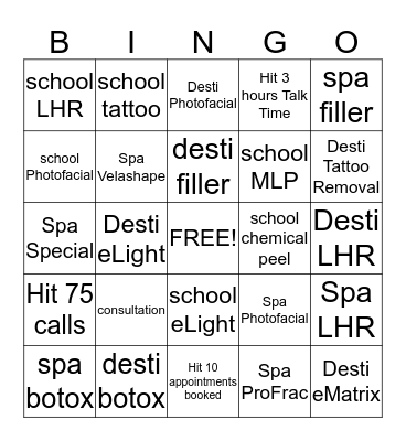 BOOKING BINGO Card