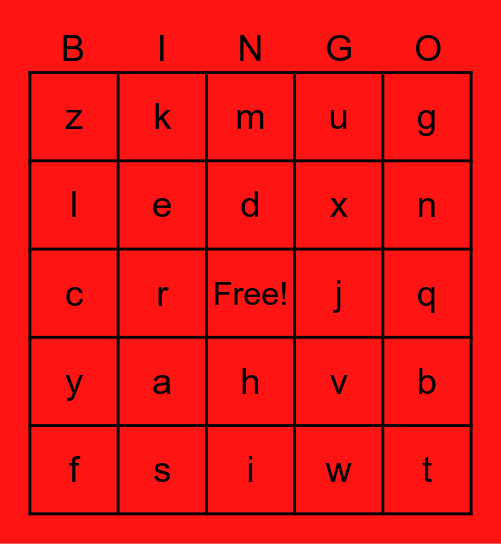 Risley Science Bingo! Bingo Card