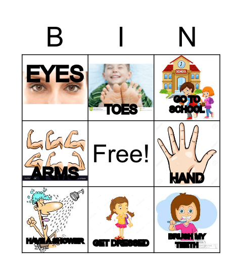 SECOND CLASS BINGO Card