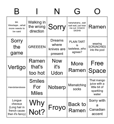 Happy Birthday! Bingo Card