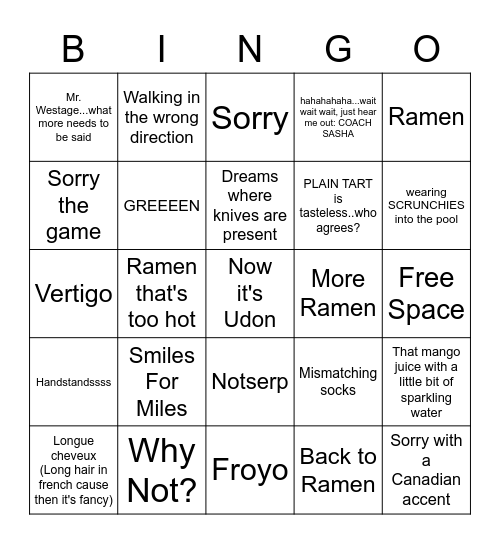 Happy Birthday! Bingo Card