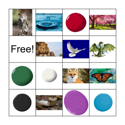 Symbolism Bingo Card