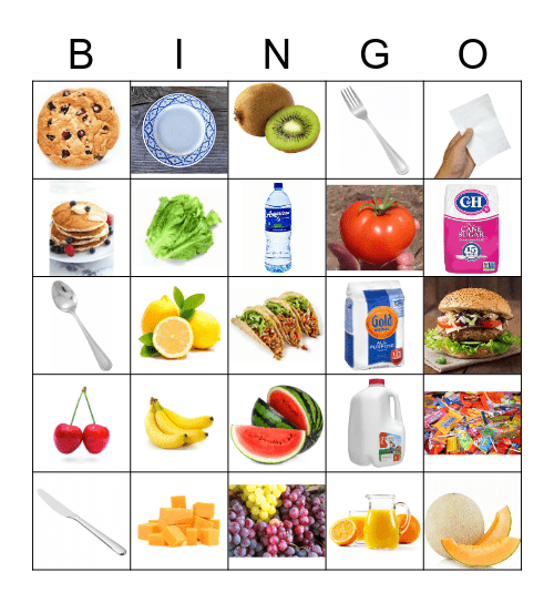 La Comida #2 Bingo Card