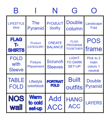 3B'S BACK TO BASICS BINGO Card