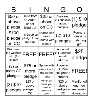 S4A Week 2 Bingo Night ROUND 2 Bingo Card