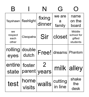 THE RON CLARK STORY TRIVIA Bingo Card