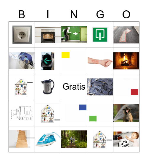 Veiligheid Bingo Card