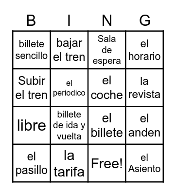 ASD level 2 Ch 3 Bingo Card
