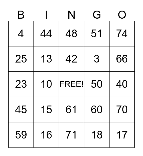 HAPPY BIRTHDAY ROBI Bingo Card