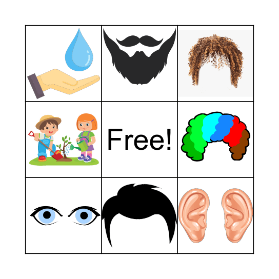 My School Play Bingo Card