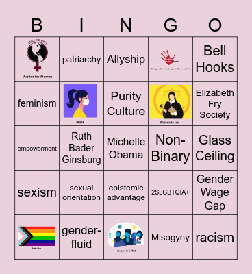 FEMINIST BINGO NIGHT Bingo Card
