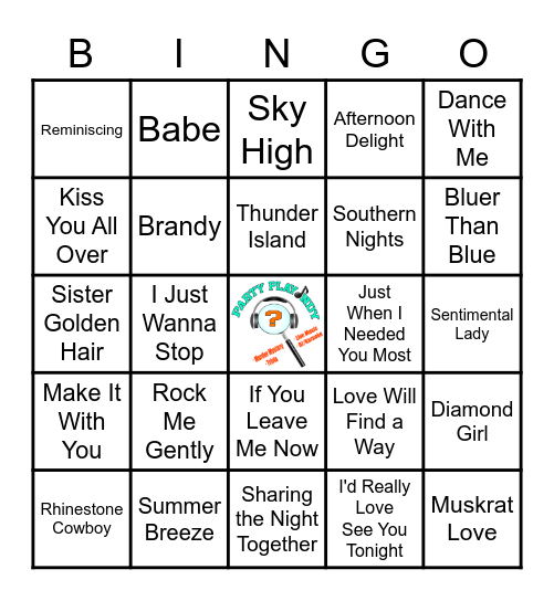 A.M. Gold Bingo Card