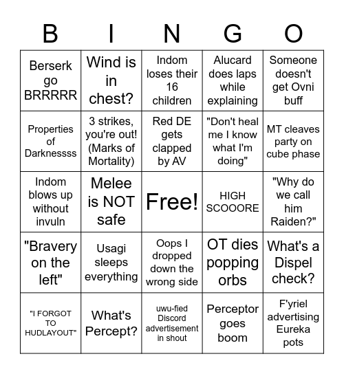 What's BA? Bingo Card