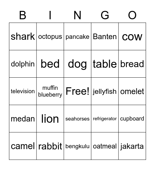 geulista nuraini muksin Bingo Card
