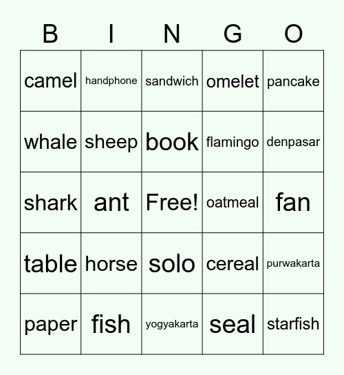 ꭑսtჩ𝐢ɑ rαჩꭑɑ Bingo Card