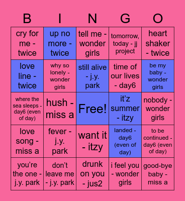 Sunshine_Stay2 Bingo Card